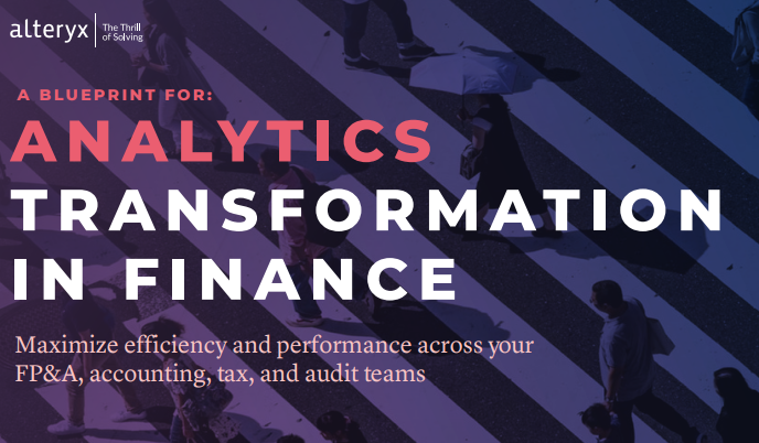 Blueprint for Analytics Transformation in Finance